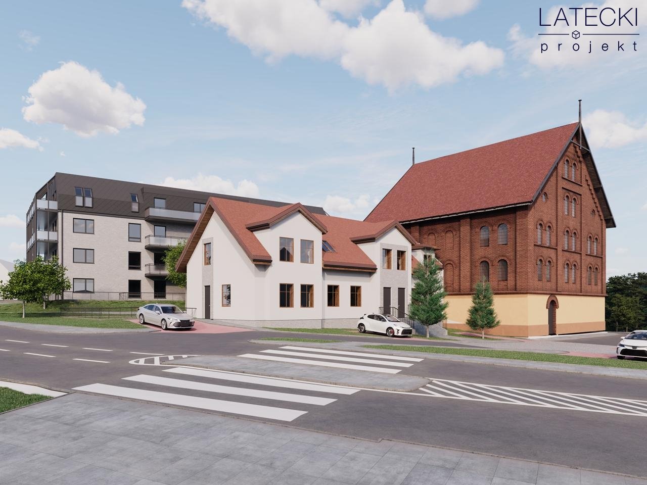 Elbląg - Romualda Traugutta - Budynki mieszkalno-usługowe